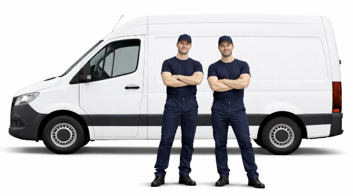 Transporter mieten Wien - Sprinter mit 2 Möbelpacker